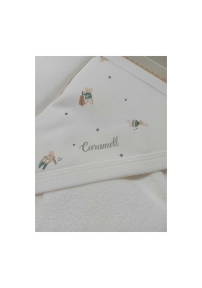 %100 Organik Pamuklu Banyo Seti Muslin Havlu, Kapüşonlu Havlu ,1 Adet Kese 2566 2548 Yeşil 90 X 82