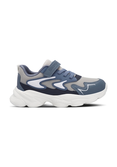 Slazenger PARIS Çocuk Cırt Cırtlı Mavi Sneaker