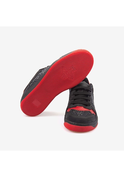 Rouge Hakiki Deri Kadın Spor & Sneaker Ayakkabı 7180-18 Siyah