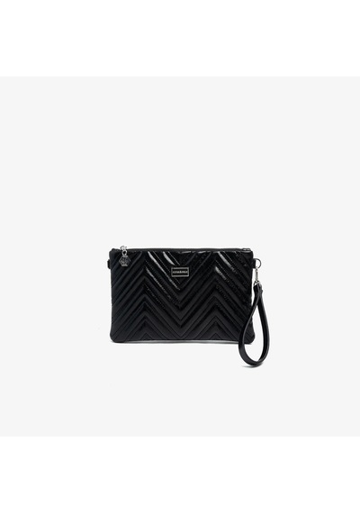 Portföy Çantası Kadın Silver Polo Sp1250-m211 Sılver Polo Portföy & Clutch Kırışık Siyah-kırışık Siy