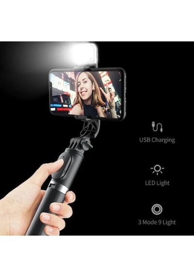 Profesyonel Telefon Sabitleyici Öz Çekim Telefon Sabitleyici Video Çekimi Sabit Pro