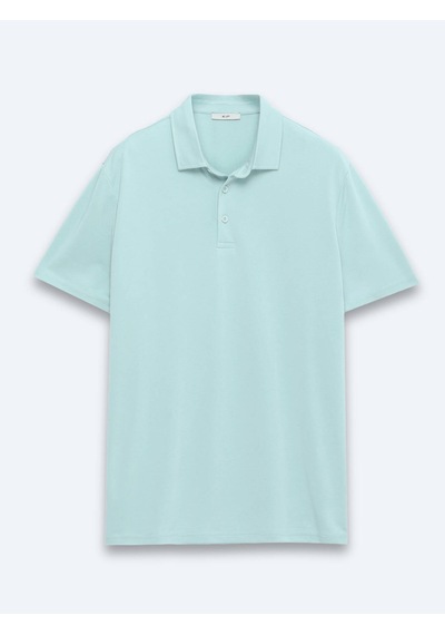 Kip Mint Düz Polo Yaka T-shirt