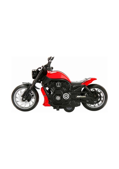1:12 Sesli Ve Işıklı Harley Wolverine Die Cast Çek Bırak Motosiklet Ve Tamir Atölyesi Seti Çok Renkli