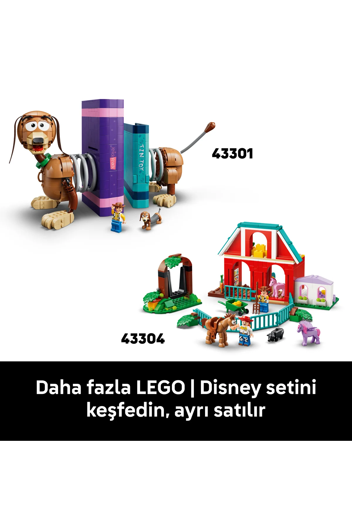 LEGO® Disney ve Pixar Oyuncak Hikayesi Köpek Slinky Kitap Desteği 43301 - Yetişkinler için Sevimli bir Dachshund Köpek Modeli Yapım Seti (1311 Parça) LEGO® Disney ve Pixar Oyuncak Hikayesi Köpek Slinky Kitap Desteği 43301 - Yetişkinler için Sevimli bir Dachshund Köpek Modeli Yapım Seti (1311 Parça)
