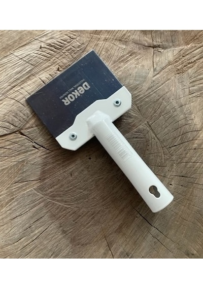 Dekor 10cm Spatula Raspa Yer Kazıma Aparatı Çelik Cam Kazıma