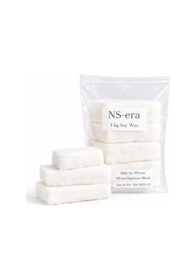 1 Kg Beyaz Soya Parafini Soya Wax Doğal Mum Parafini