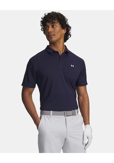 Under Armour Ua T2g Pique Polo Erkek Polo Yaka Tişört 6012303 6012303 410 Çok Renkli