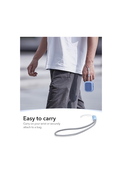 Apple AirPods Uyumlu Pro 3 2025 Orbit Hybrid Manyetik Halolock Magsafe Kılıf Mavi