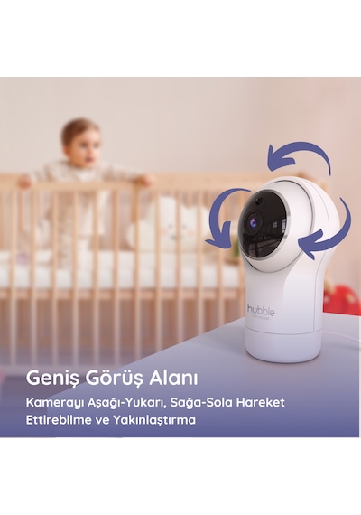Hubble Nursery View Pro 5" Dijital Video Bebek Kamerası