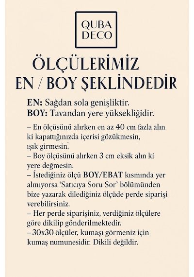 Soft Dokulu Şık Pileli Tül Perde Salon Oturma Odası Yatak Odası Çocuk Odası Ekru