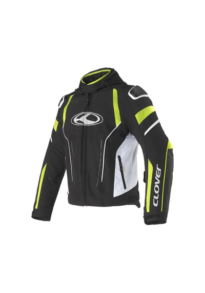 Clover Rainblade-3 Wp Korumalı Motosiklet Montu Siyah Sarı