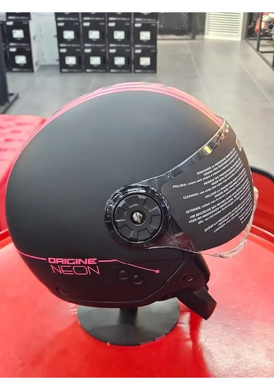 Neon Street Açık Motosiklet Kask Siyah