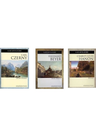 Hanon & Beyer & Czerny Piyano Metodu