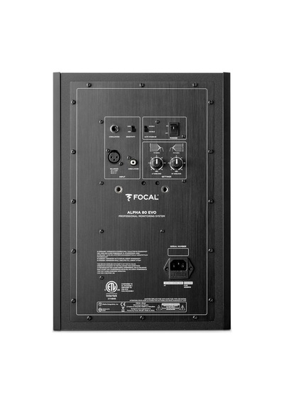 Focal Profesyonel Alpha 80 Evo Stüdyo Monitörler - Siyah