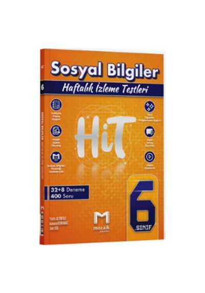 2027 Mozaik Yayınları 6. Sınıf Sosyal Bilgiler Hit 32 Deneme