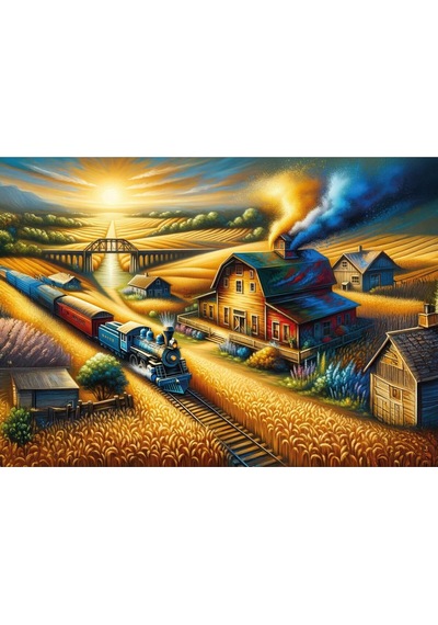 Sonbahar Yolculuğu 260 Parça Puzzle