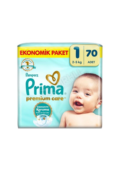5 Adet Prima Premium Care Eko Paket No:1 70'li