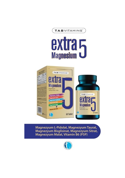 Extra5 Magnesium 60 Tablet