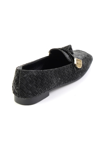 Bambi Siyah Kadın Loafer Ayakkabı K01641022471 Siyah