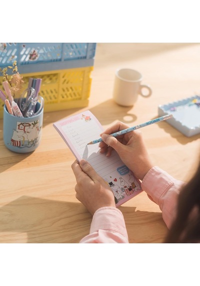 Lexroo Not Defteri Küçük Moomin Moments - Alışveriş Listesi Manyetik Buzdolabı