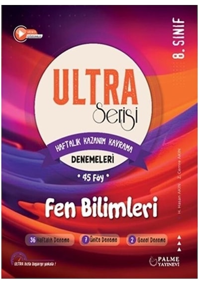 Palme 8.sınıf Ultra Serisi Fen Bilimleri Denemeleri