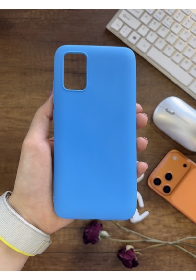 Samsung Galaxy A51 Uyumlu Kamera Korumalı Darbeye Dayanıklı Renk Atmayan Fab Silikon Kılıf Mavi