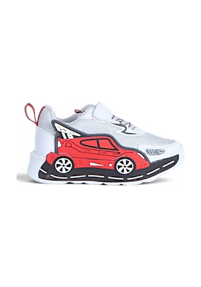 Ayakcenter Arvenzo 2680 Gri Cırtlı Işıklı Erkek Çocuk Spor Ayakkabı