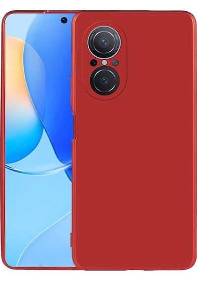 Huawei Nova 9 Se Kilif Mat Renkli Esnek Silikon Soft Tpu Case 344101317