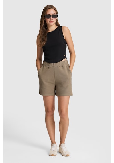 U.s. Polo Assn. Kadın Haki Şort Örme 50323506-vr027