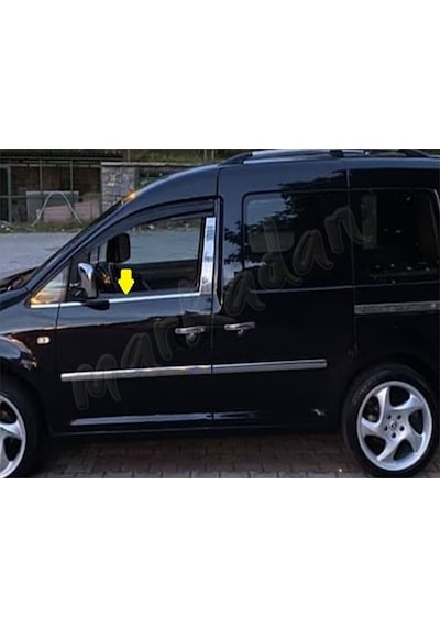 Woc Chrome Vw Caddy Krom Cam Çıtası 2004-2014 4 Parça Paslanmaz Ç