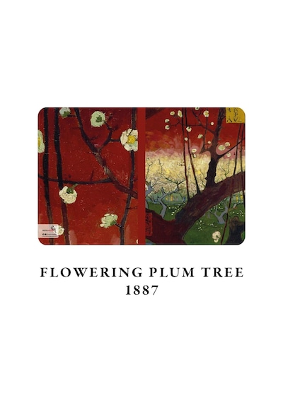 Blooming Series - A6, Van Gogh 4'lü Defter Seti Iı, Çizgisiz, Toplam 192 Sayfa, Her Biri 48 Say