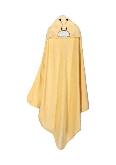 Porland Sty Giraffe Kapüşonlu Sarı Çocuk Havlu 100x100 0 - 4 Yaş