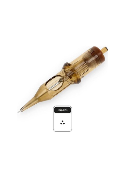 Kwadron 1203 Rslt Round Shader Long Taper - Kartuş Dövme İğnesi