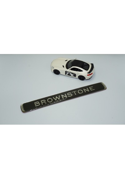 Dk Tuning Brownstone Siyah Bagaj Logo Land Rover İle Uyumlu
