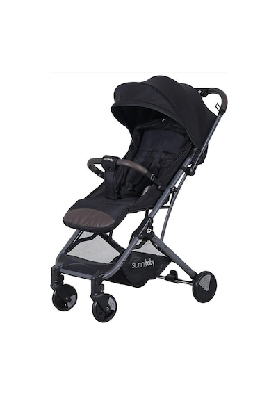 Prego Sunny Baby Kabin Boy Tek Elle Katlanabilir Hafif Bebek Arabası 9004 Gri