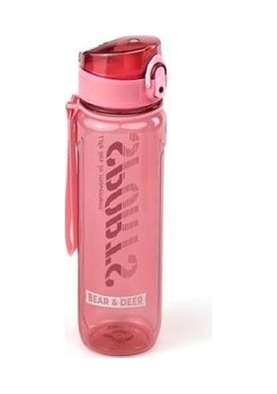Bear & Deer B&d Otomatik Kapak Matara 650 Ml Pembe