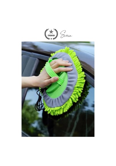 Premium Mikrofiber Araba Yıkama Fırçası Mop Paspas Temizleme Uzun Saplı Detaylı Çiziksiz Uzayabilen