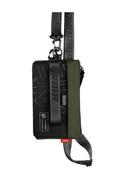 Skinarma Clutch Jager Boyun Askı Kayışlı Çapraz Vücut Çantası Yeşil