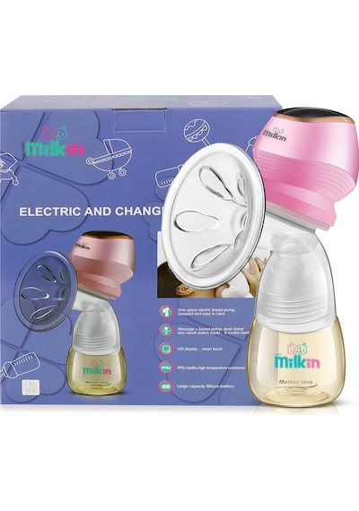 Milk İn EBP920 Elektrikli ve Şarjlı Tekli Göğüs Pompası