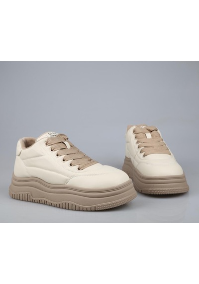 Guja 24k382-1 Bej Kadın Sneakers Bej
