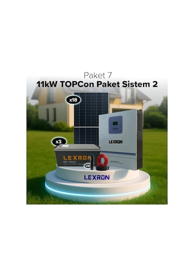 Lexron 11kw Bağ Evi Paket Sistem 2