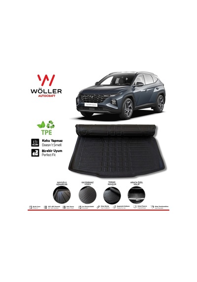 Hyundai Tucson Bagaj Havuzu 2021 Sonrası 3D Wöller Ultraflex