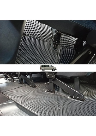 Bod Volkswagen Caravelle 3D Havuzlu Paspas 2003-2015