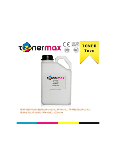 Sharp Ar455t / Arm355n / Arm355u / Arm455n / Arm455u / Arm351n / Arm351u / Arm451n / Arm451u / Mxm350 / Mxm450 Toner Tozu 1000 Gr.