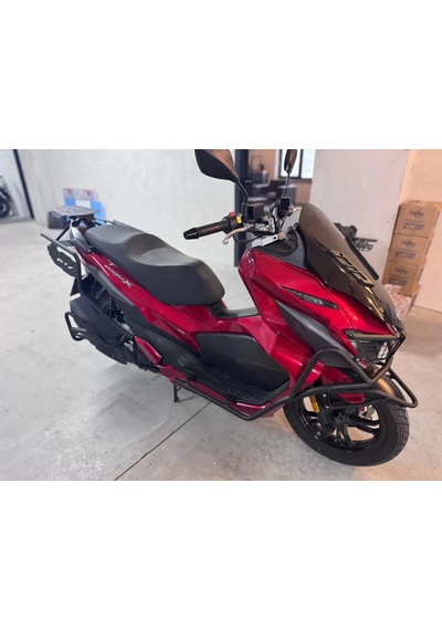 Sym Jet X Etraf Tam Koruma Demiri Yan Çanta Bağlantılı