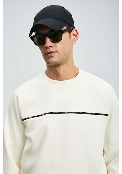 Lufian Kırık Beyaz Erkek Sweatshirt 112030181 Kırık Beyaz