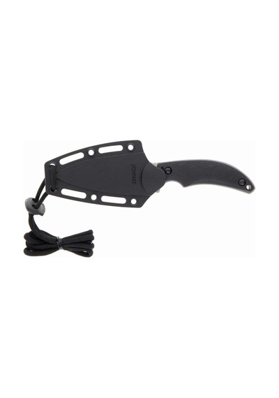 Schrade Usa Adder Fıxed Blade Boyun Kamp Bıçağı 1182521 Siyah