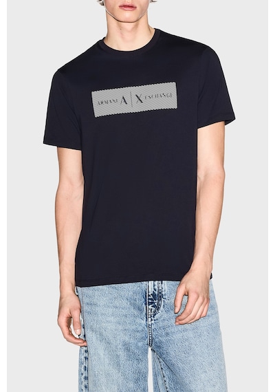 Armani Exchange Erkek T Shirt Xm002472 Af10356 Ub101 Lacivert Lacivert