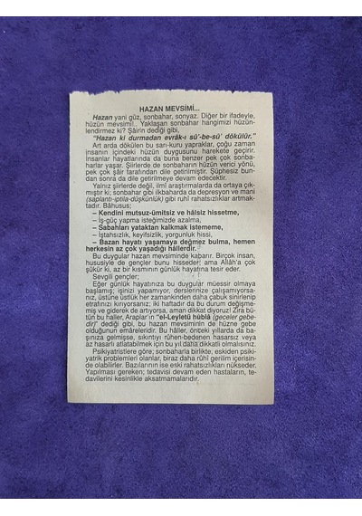 23 Eylül 2002 Takvim Yaprağı - Nostalji Koleksiyonluk Takvim Yaprağı