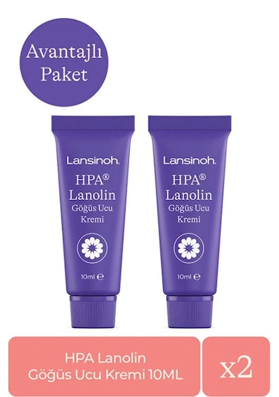Lansınoh Hpa Lanolin Göğüs Ucu Kremi Avantaj Paketi 10 Ml 2'li